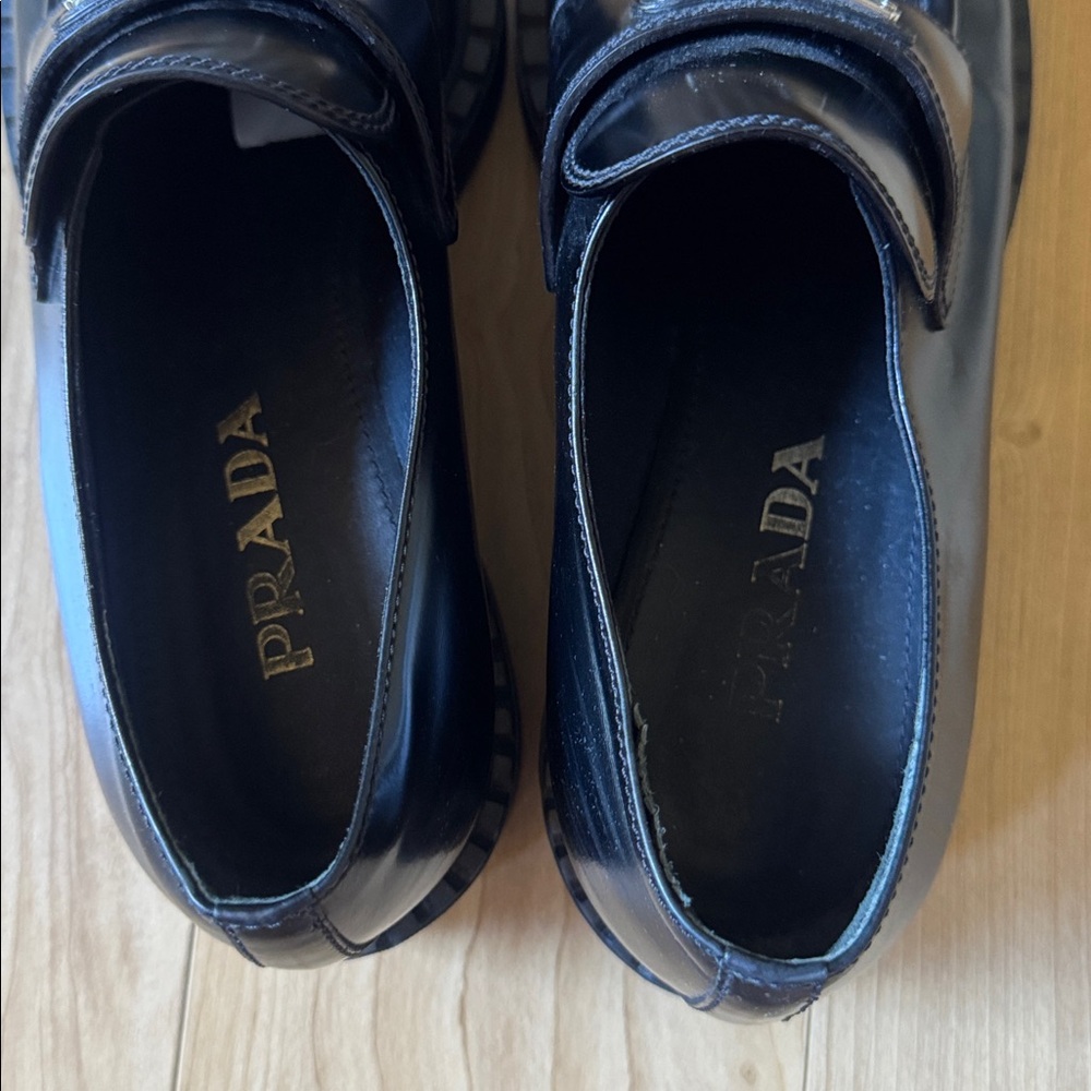 Prada Leather Loafers - Picture 5 of 10